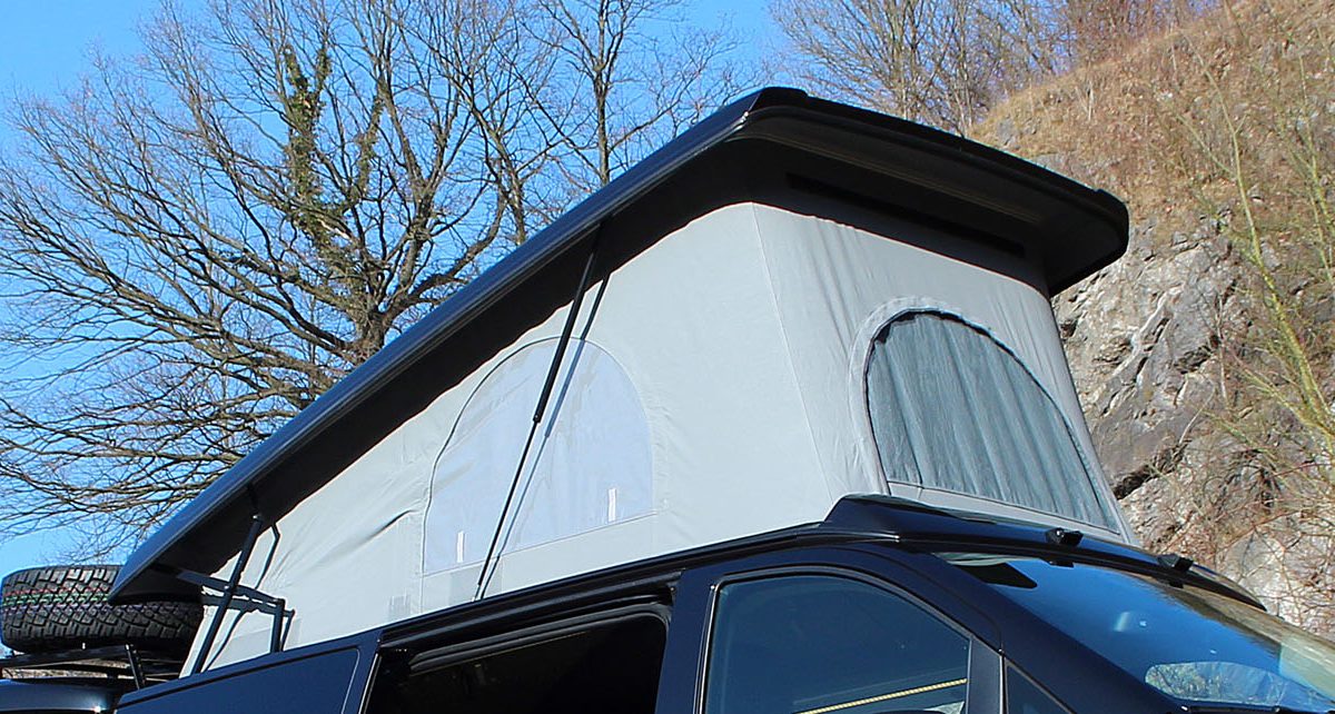 Flaches Aufstelldach